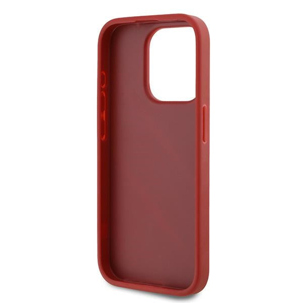 Futrola za Apple iPhone 15 Pro Max, Karl Lagerfeld, Diagonal Quilted Script, Crvena