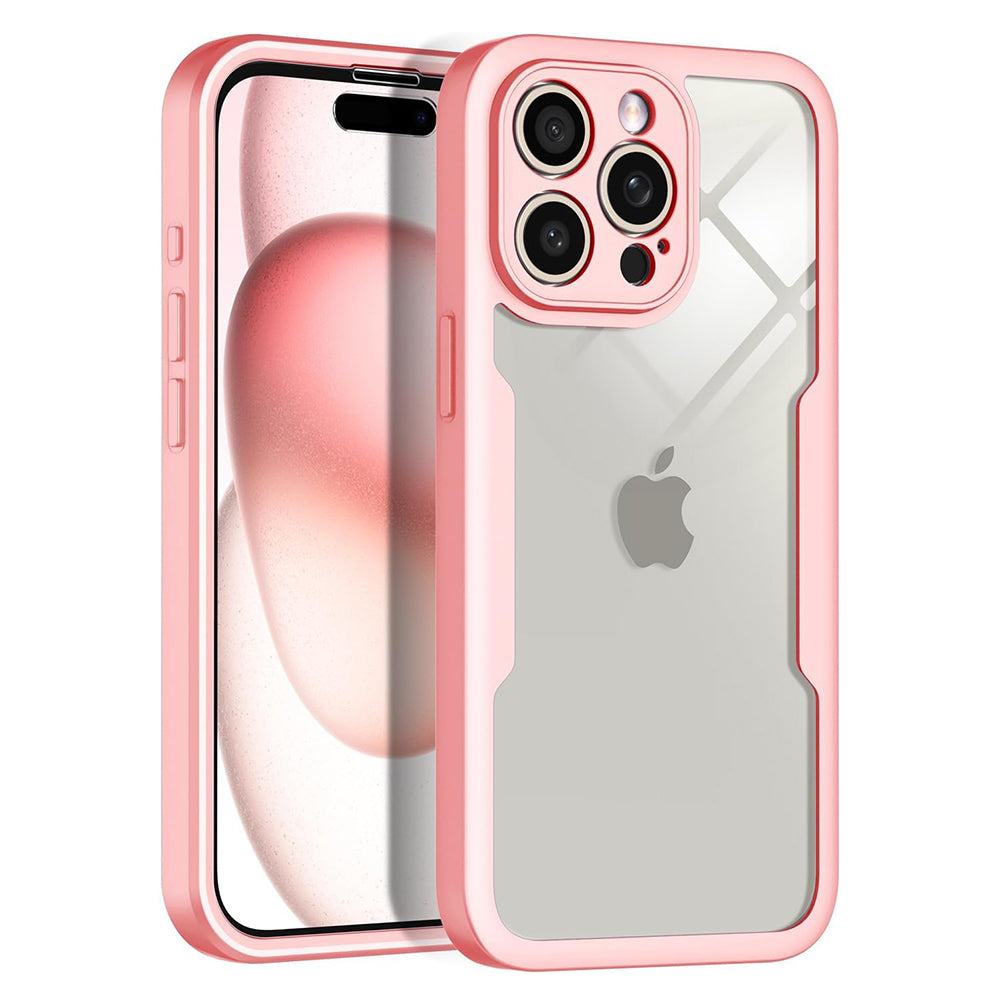 Maska za Apple iPhone 15 Pro Max, Techsuit, ColorVerse 360, Roza