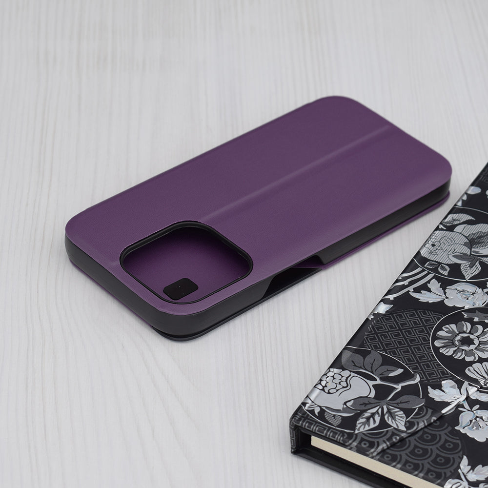 Maska za Apple iPhone 15 Pro, Techsuit, eFold, Ljubičasta