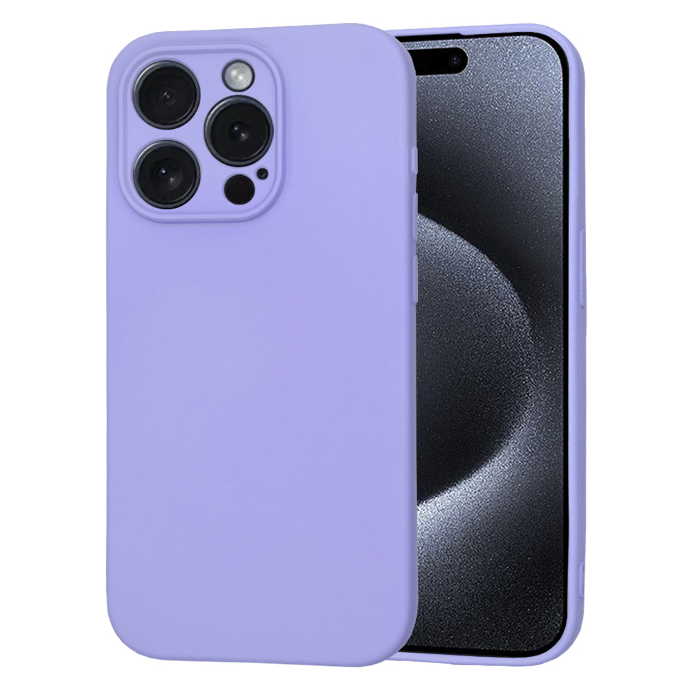 Futrola za Apple iPhone 15 Pro, Techsuit, SoftFlex, Svijetlo Ljubičasta