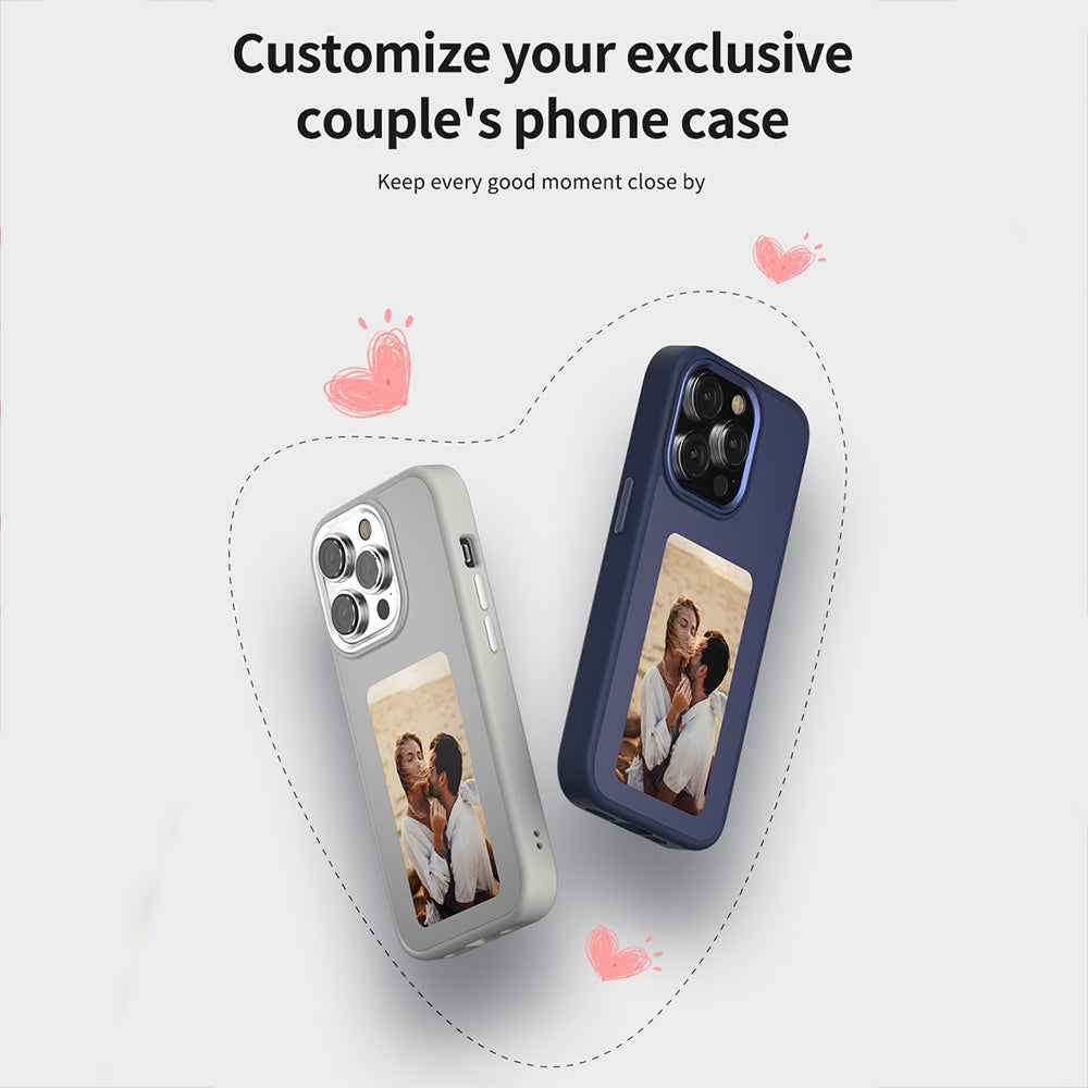 Maska za Apple iPhone 15, Techsuit, SmartScreen NFC, Crna