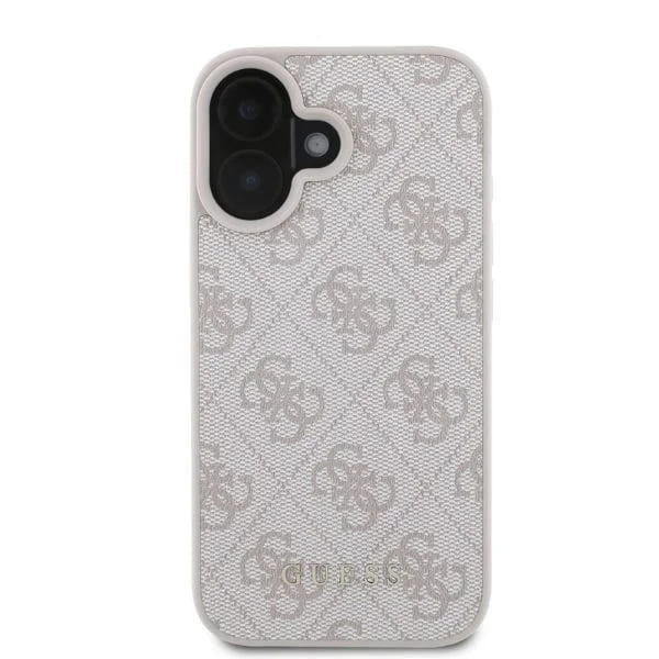 Futrola za Apple iPhone 16, Guess, 4G Classic, Roza