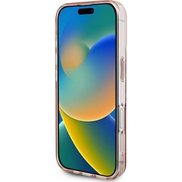 Futrola za Apple iPhone 16, Guess, IML Heart, Roza