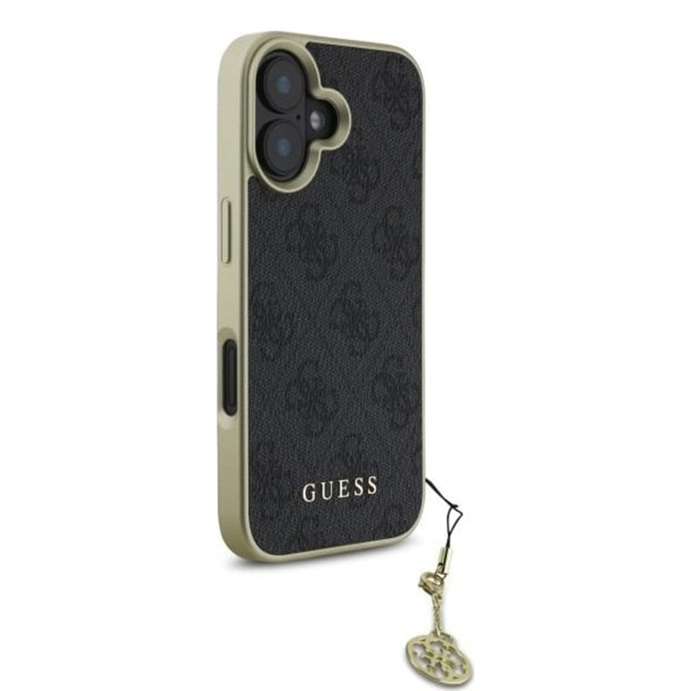 Futrola za Apple iPhone 16 Plus, Guess, 4G Charm, Crna