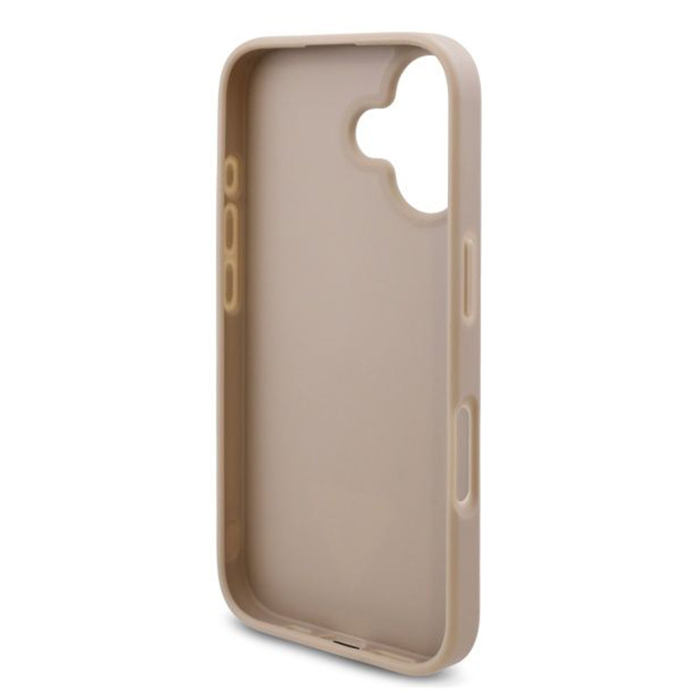 Futrola za Apple iPhone 16 Plus, Guess, 4G Triangle Logo, Bijela