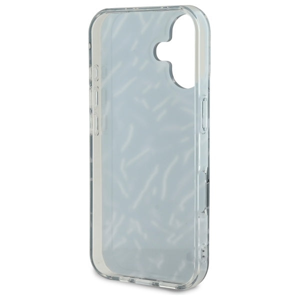Futrola za Apple iPhone 16 Plus, Karl Lagerfeld, Zebra with Cord Strap, Ljubičasta