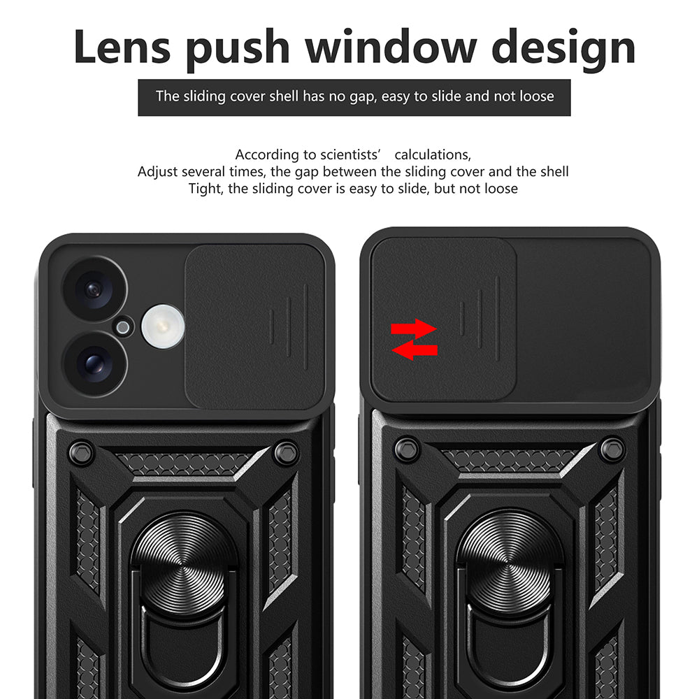 Maska za Apple iPhone 16 Plus, Techsuit, CamShield, Plava