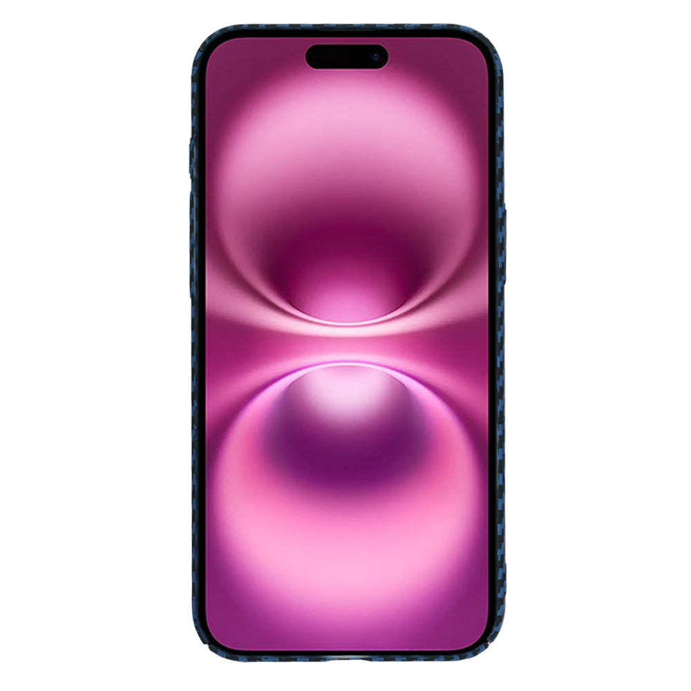 Maska za Apple iPhone 16 Plus, Techsuit, Carbonite FiberShell, Tirkizna