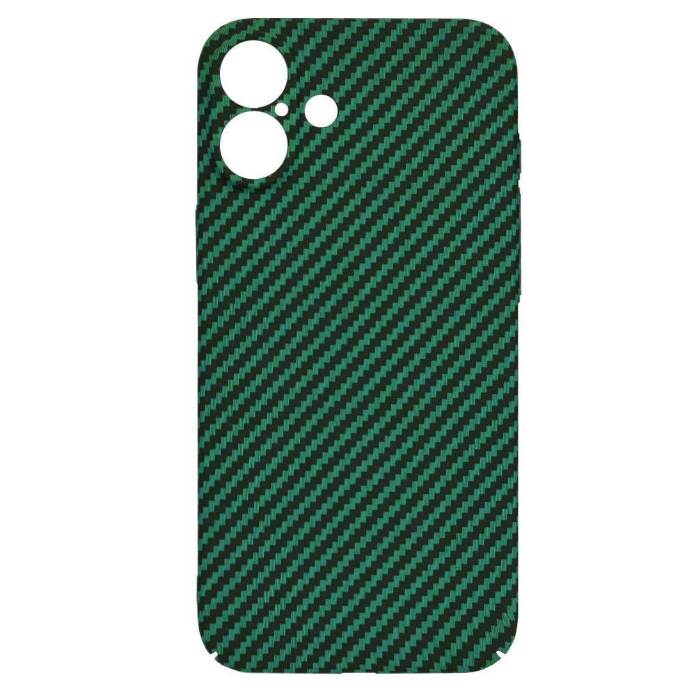 Maska za Apple iPhone 16 Plus, Techsuit, Carbonite FiberShell, Zelena