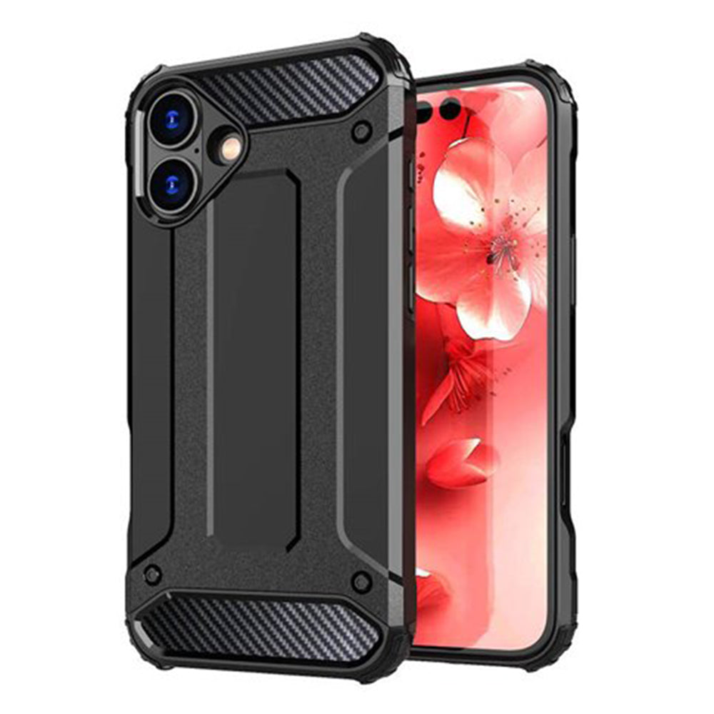 Maska za Apple iPhone 16 Plus, Techsuit, Hybrid Armor, Crna