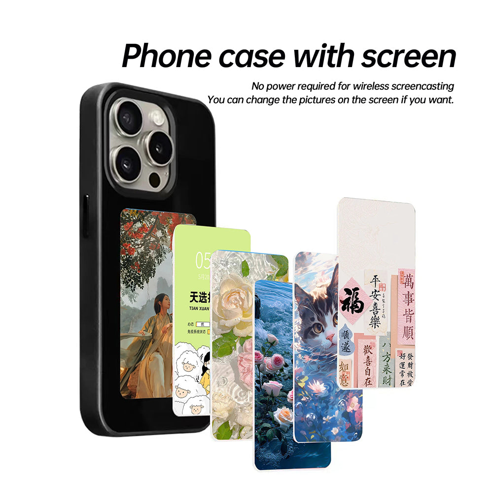 Maska za Apple iPhone 16 Plus, Techsuit, SmartScreen NFC, Crna