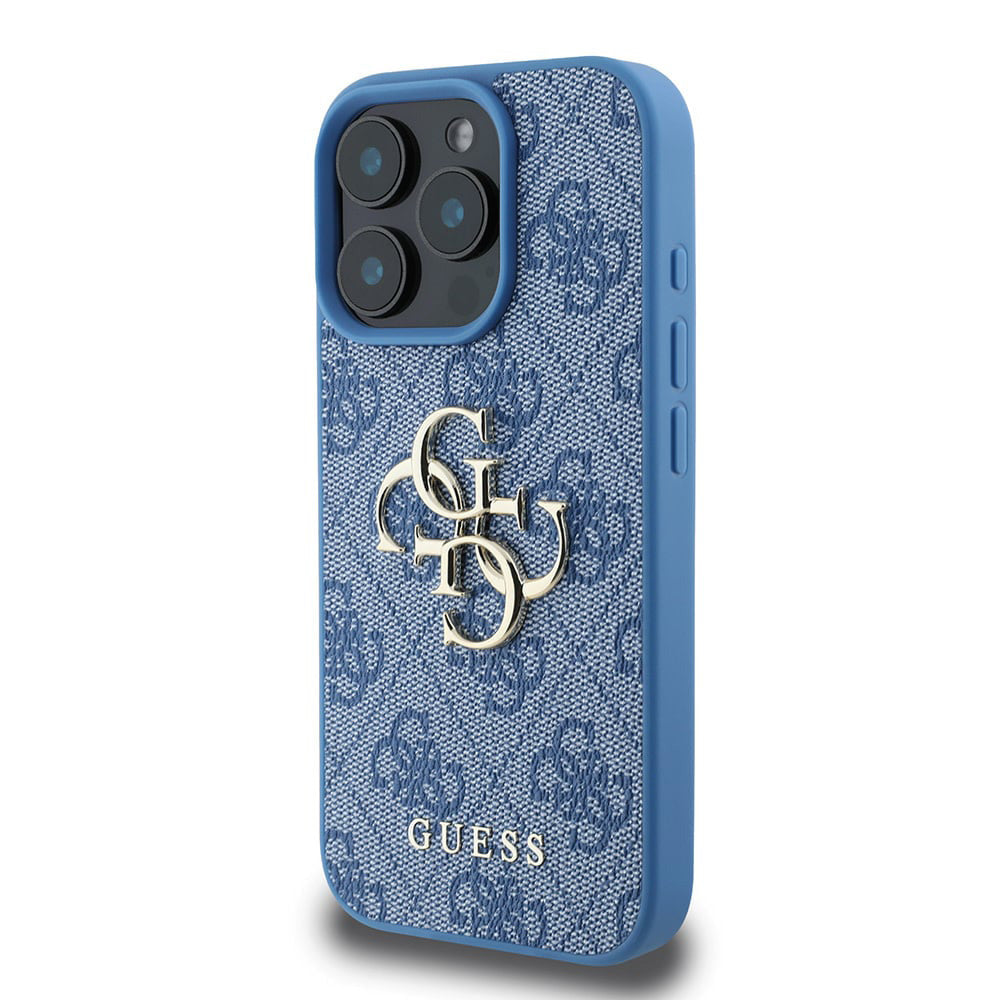 Futrola za Apple iPhone 16 Pro, Guess, 4G Big Logo, Plava