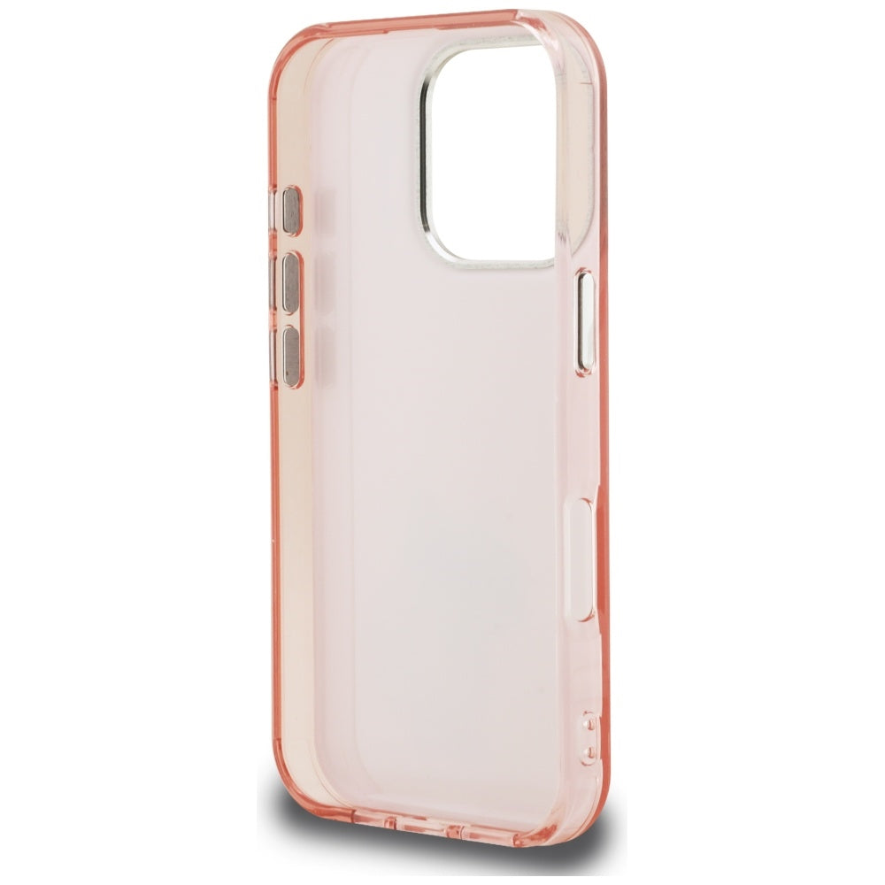 Futrola za Apple iPhone 16 Pro, Karl Lagerfeld, IML Aquarelle Logo Choupette, Roza