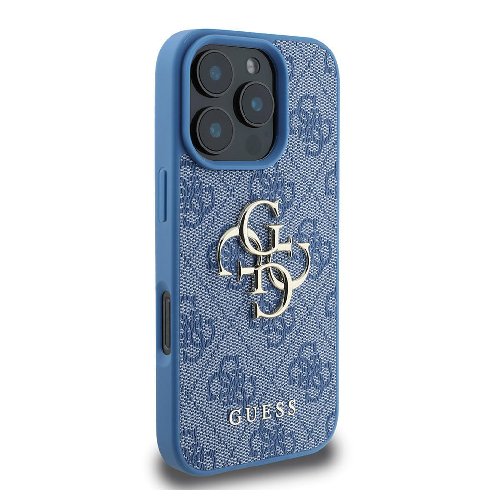 Futrola za Apple iPhone 16 Pro Max, Guess, 4G Big Logo, Plava