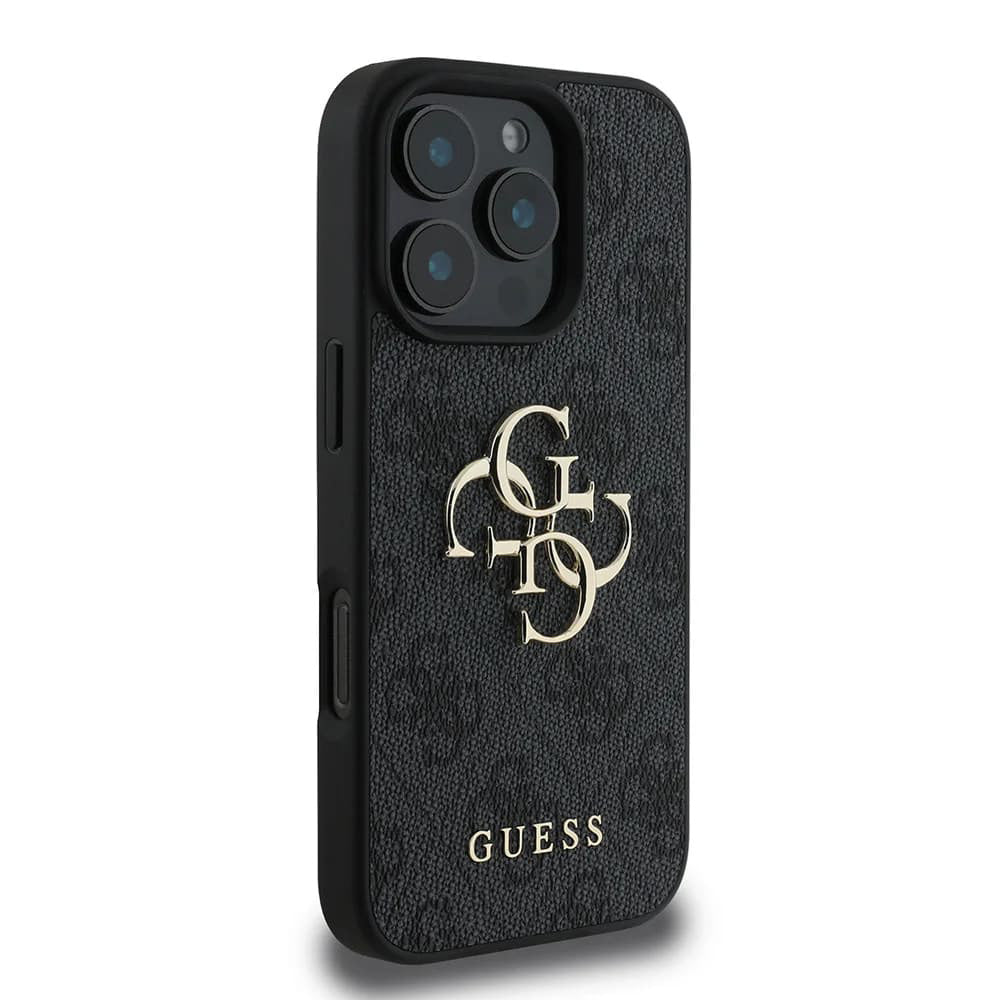 Futrola za Apple iPhone 16 Pro Max, Guess, 4G Big Logo, Crna