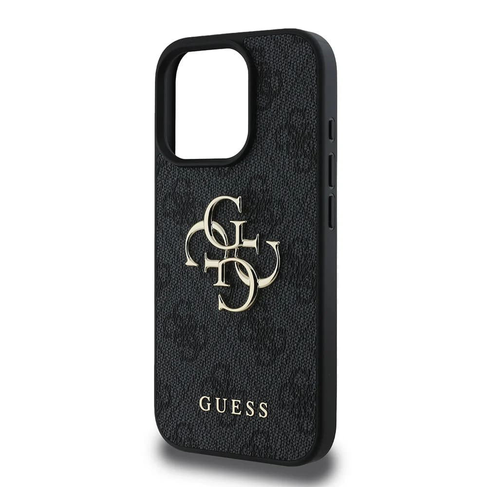 Futrola za Apple iPhone 16 Pro Max, Guess, 4G Big Logo, Crna