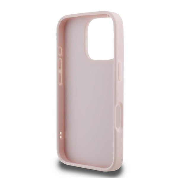 Futrola za Apple iPhone 16 Pro Max, Karl Lagerfeld, Diagonal Quilted Script, Roza