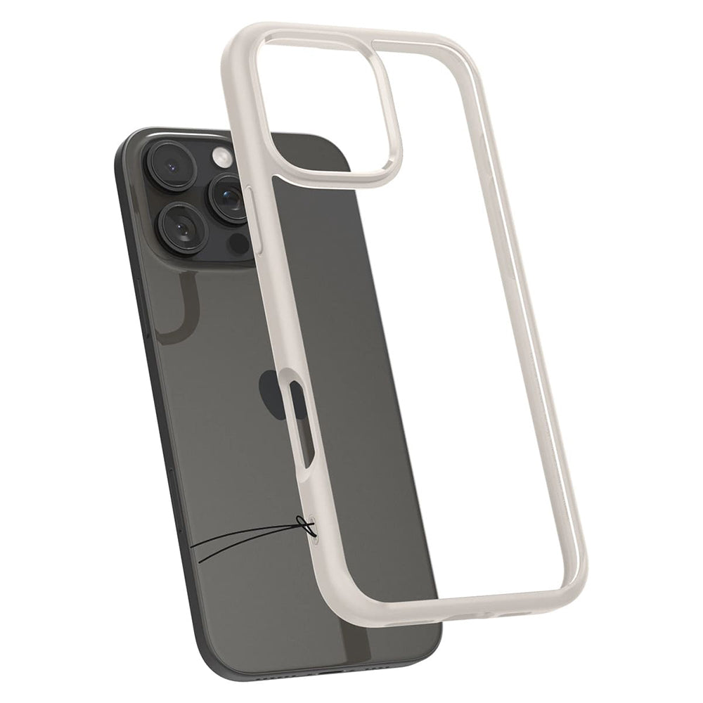 Futrola za Apple iPhone 16 Pro Max, Spigen, Ultra Hybrid, Bež ACS08385