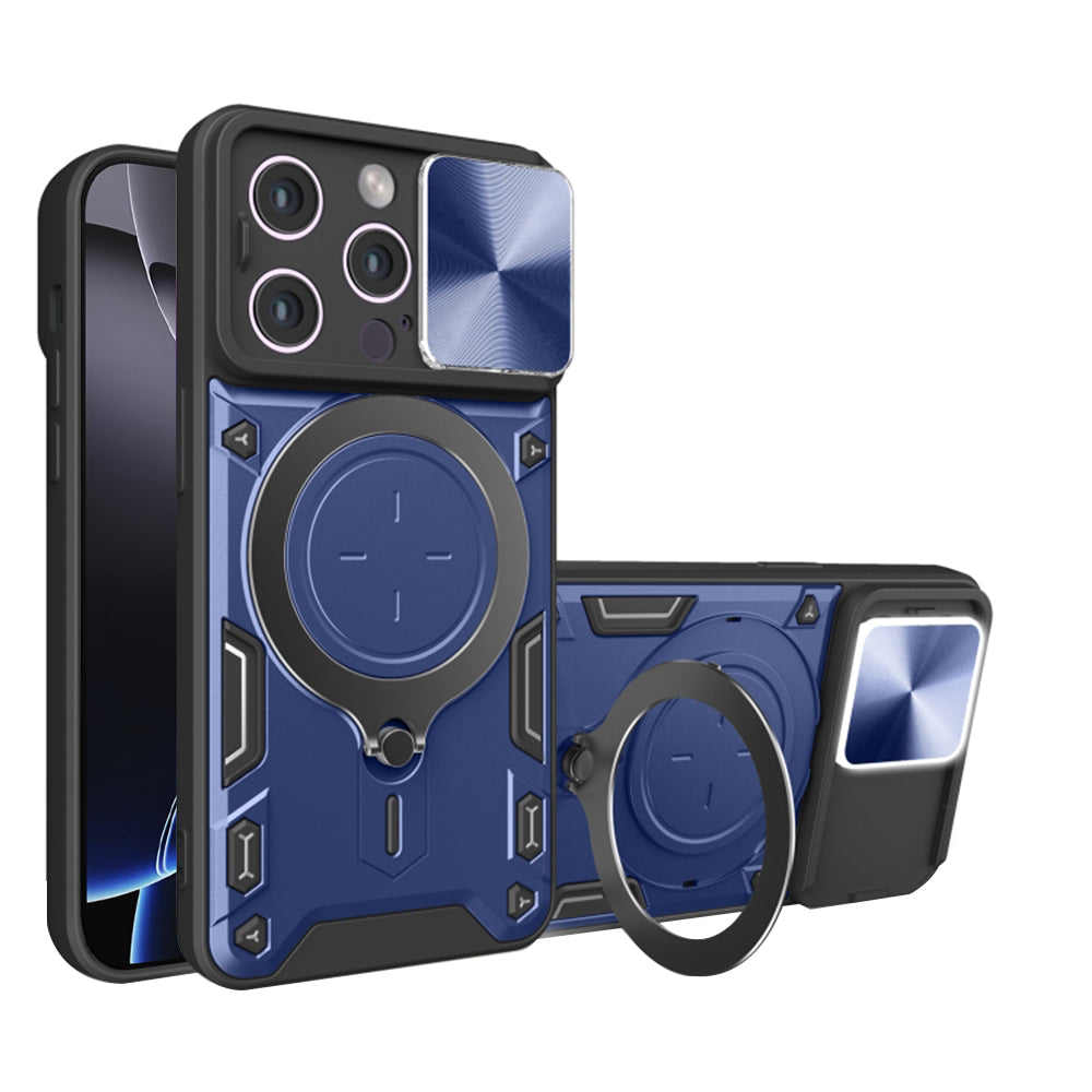 Maska za Apple iPhone 16 Pro Max, Techsuit, CamGuard Pro, Plava