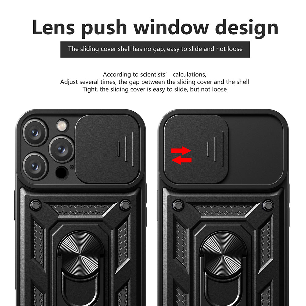 Maska za Apple iPhone 16 Pro Max, Techsuit, CamShield, Crna