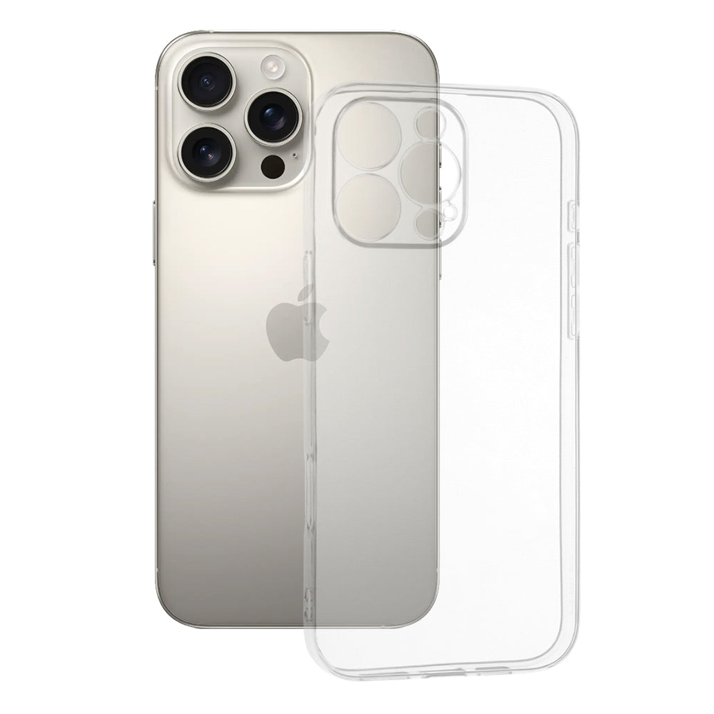 Maska za Apple iPhone 16 Pro Max, Techsuit, Prozirna, Transparentna