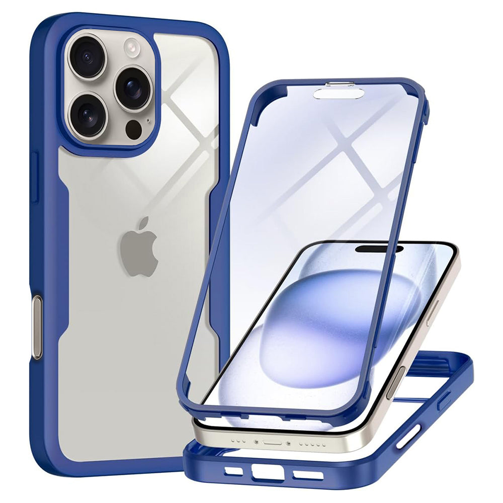 Maska za Apple iPhone 16 Pro Max, Techsuit, ColorVerse 360, Plava