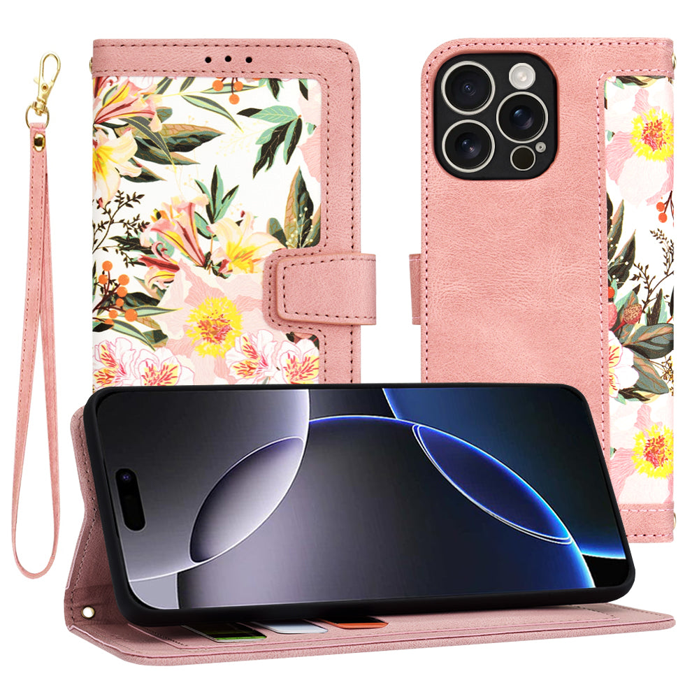 Maska za Apple iPhone 16 Pro Max, Techsuit, FlipCraft, Roza