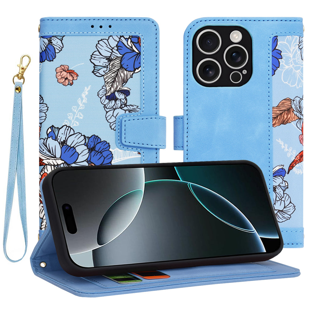 Maska za Apple iPhone 16 Pro, Techsuit, FlipCraft, Plava