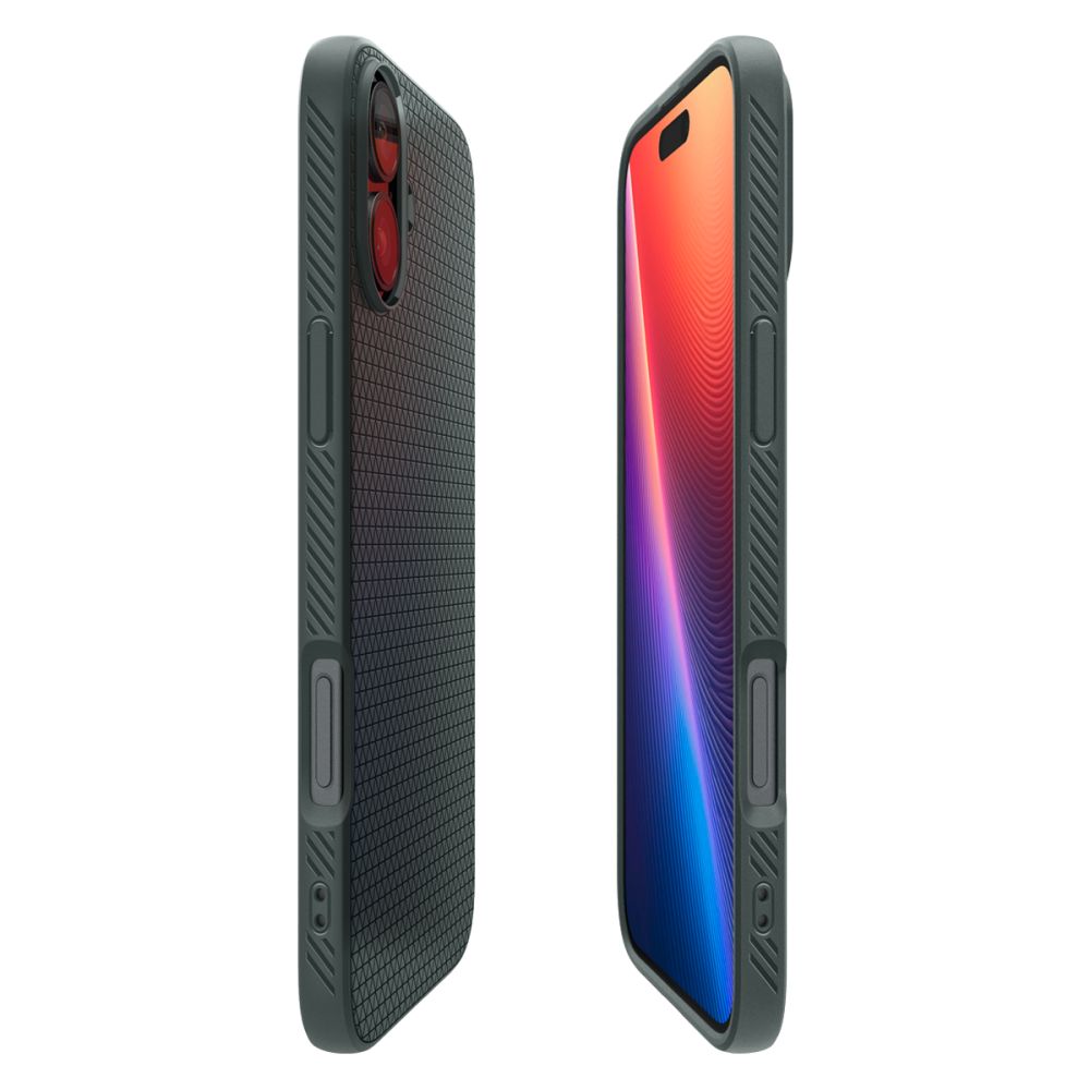 Futrola za Apple iPhone 16, Spigen, Liquid Air, Zelena