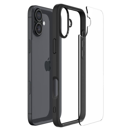 Futrola za Apple iPhone 16, Spigen, Ultra Hybrid, Mat Crna ACS08201