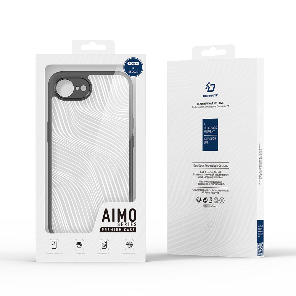 Futrola za Apple iPhone 17e / 16e, DUX DUCIS, Aimo, Crna