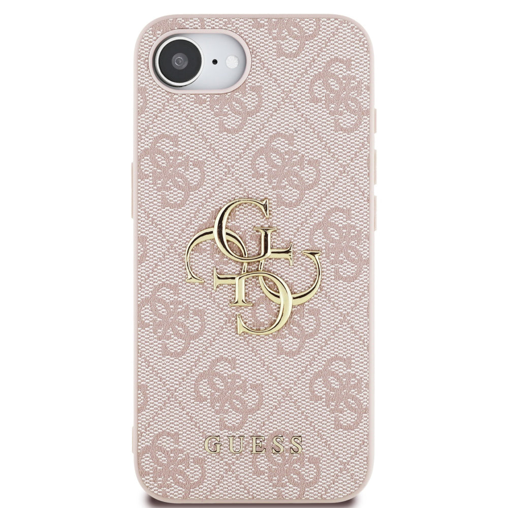 Futrola za Apple iPhone 17e / 16e, Guess, 4G Big Logo, Roza