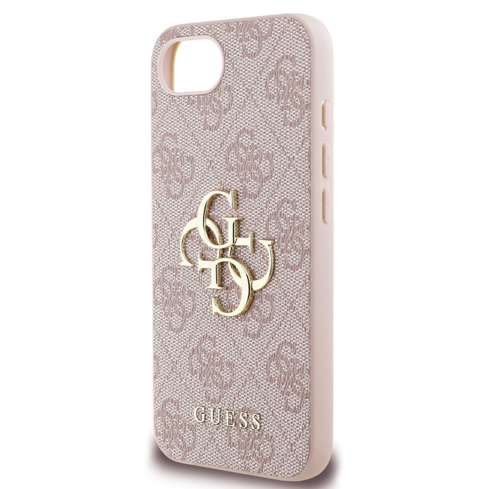 Futrola za Apple iPhone 17e / 16e, Guess, 4G Big Logo, Roza