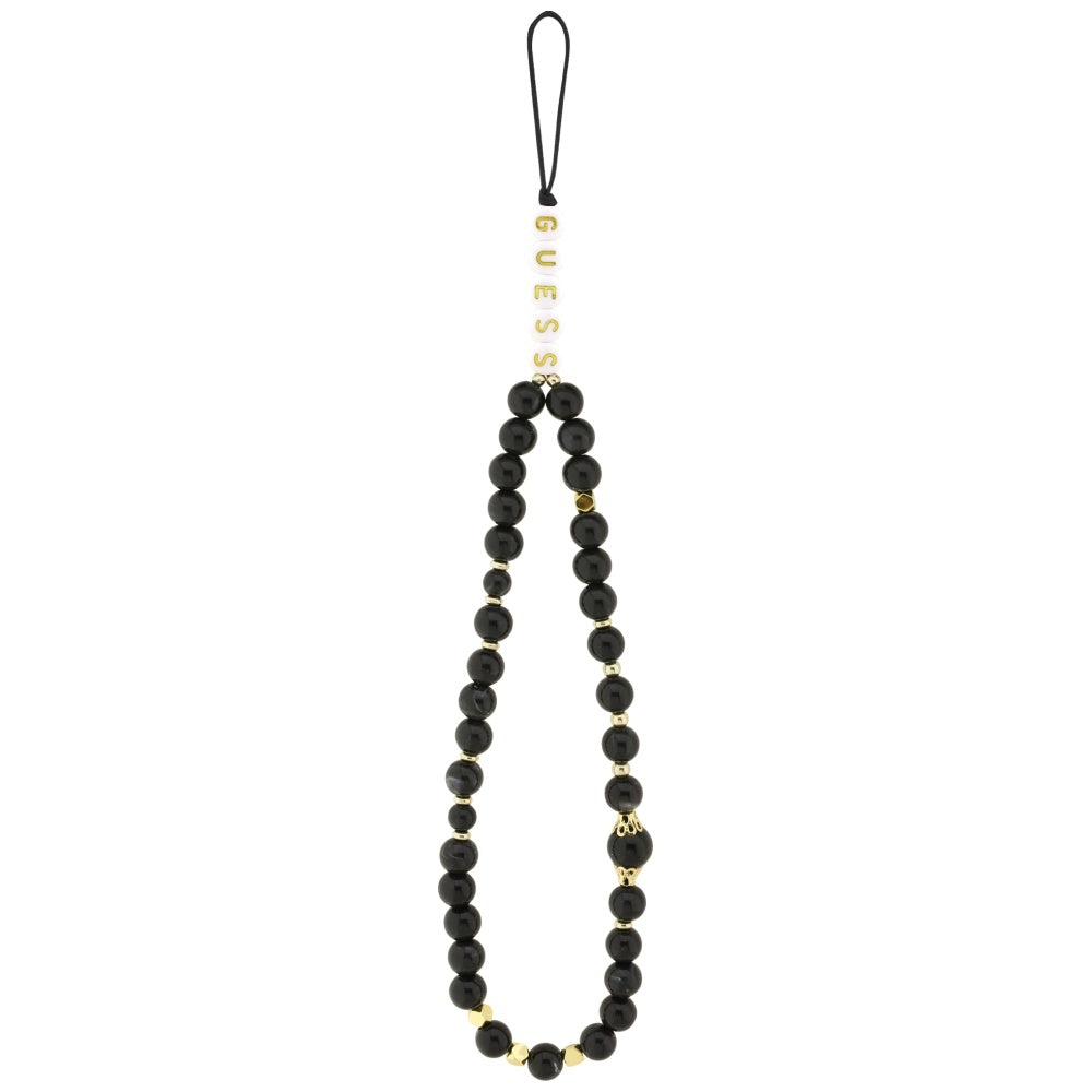 Futrola za Apple iPhone 17 Air, Guess, 4G Classic Logo with Strap, Crna