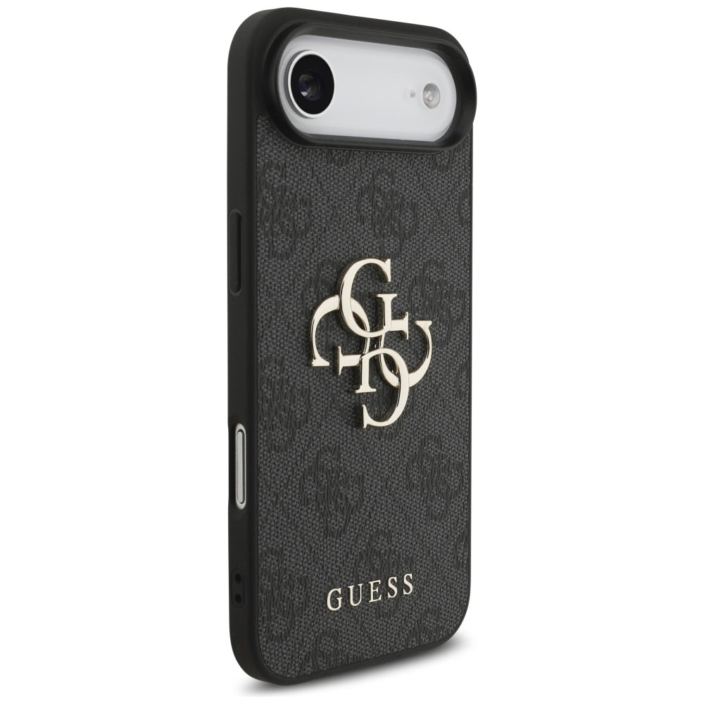 Futrola za Apple iPhone 17 Air, Guess, 4G Classic Logo with Strap, Crna