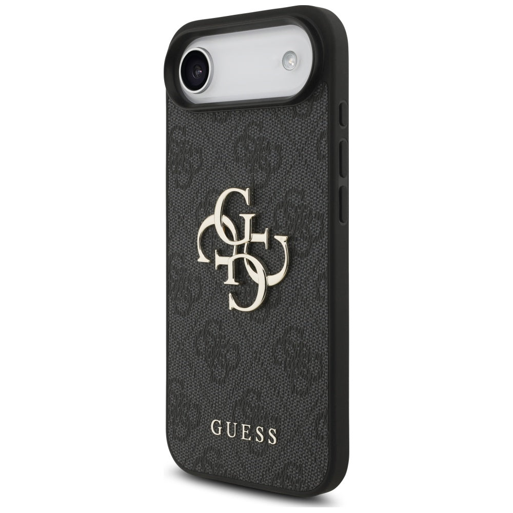 Futrola za Apple iPhone 17 Air, Guess, 4G Classic Logo with Strap, Crna
