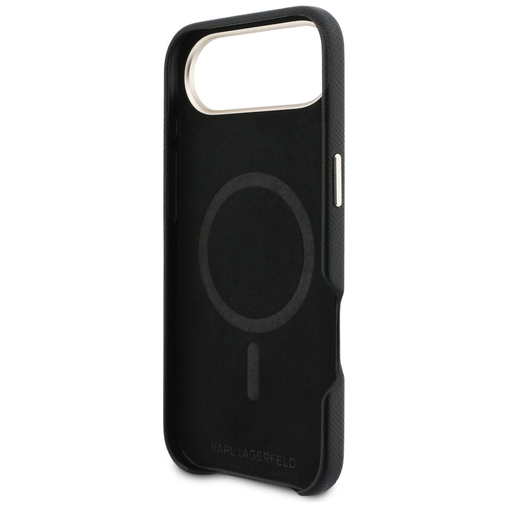 Futrola za Apple iPhone 17 Air, Karl Lagerfeld, Karl Head Logo, Crna