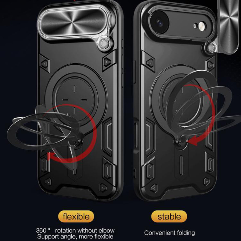 Futrola za Apple iPhone 17 Air, Techsuit, CamGuard Pro, Crna