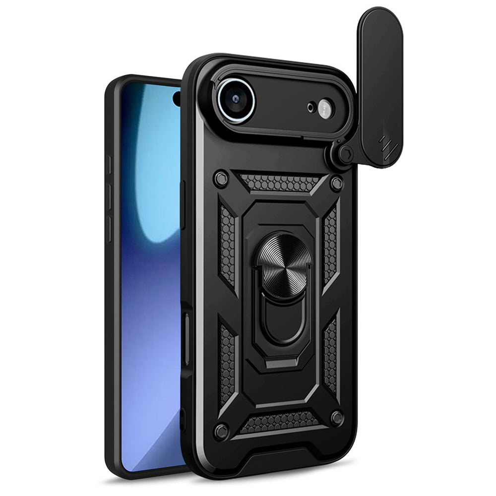 Futrola za Apple iPhone 17 Air, Techsuit, CamShield, Crna