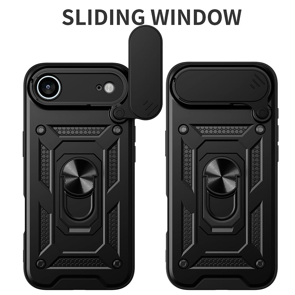 Futrola za Apple iPhone 17 Air, Techsuit, CamShield, Crna