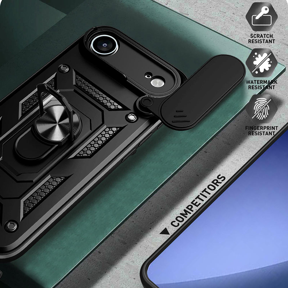 Futrola za Apple iPhone 17 Air, Techsuit, CamShield, Crna