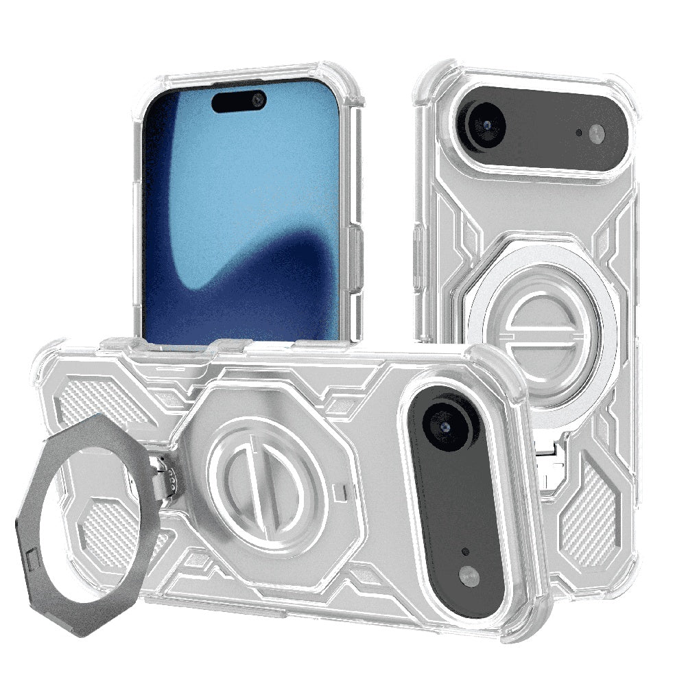 Futrola za Apple iPhone 17 Air, Techsuit, Carbon Shield Pro, Bijela