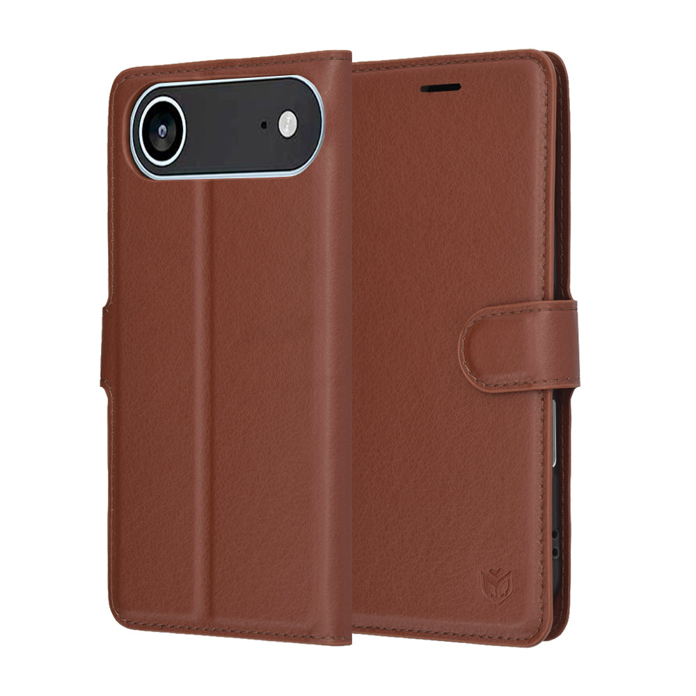 Futrola za Apple iPhone 17 Air, Techsuit, Leather Folio, Smeđa