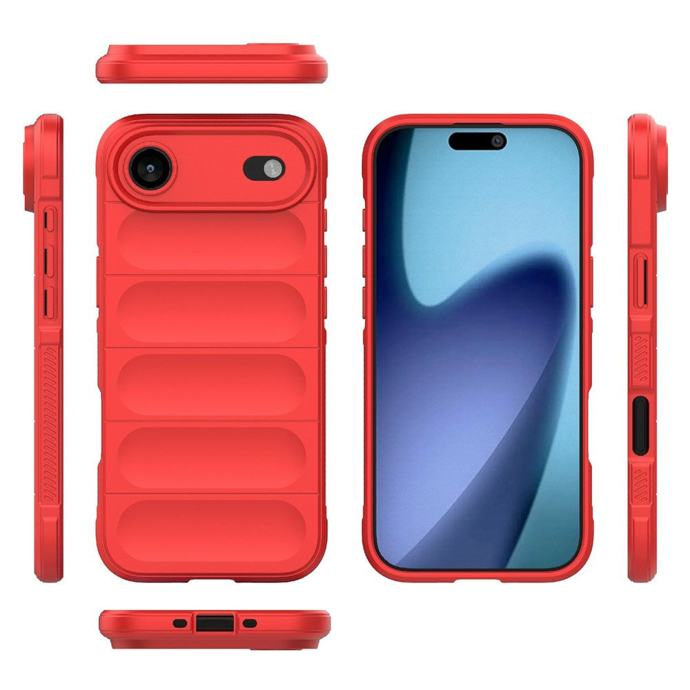 Futrola za Apple iPhone 17 Air, Techsuit, Magic Shield, Crvena