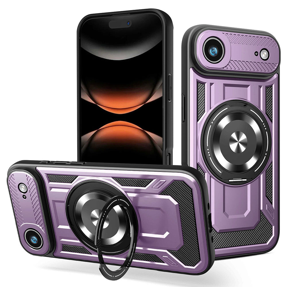 Futrola za Apple iPhone 17 Air, Techsuit, RuggedCam, Ljubičasta