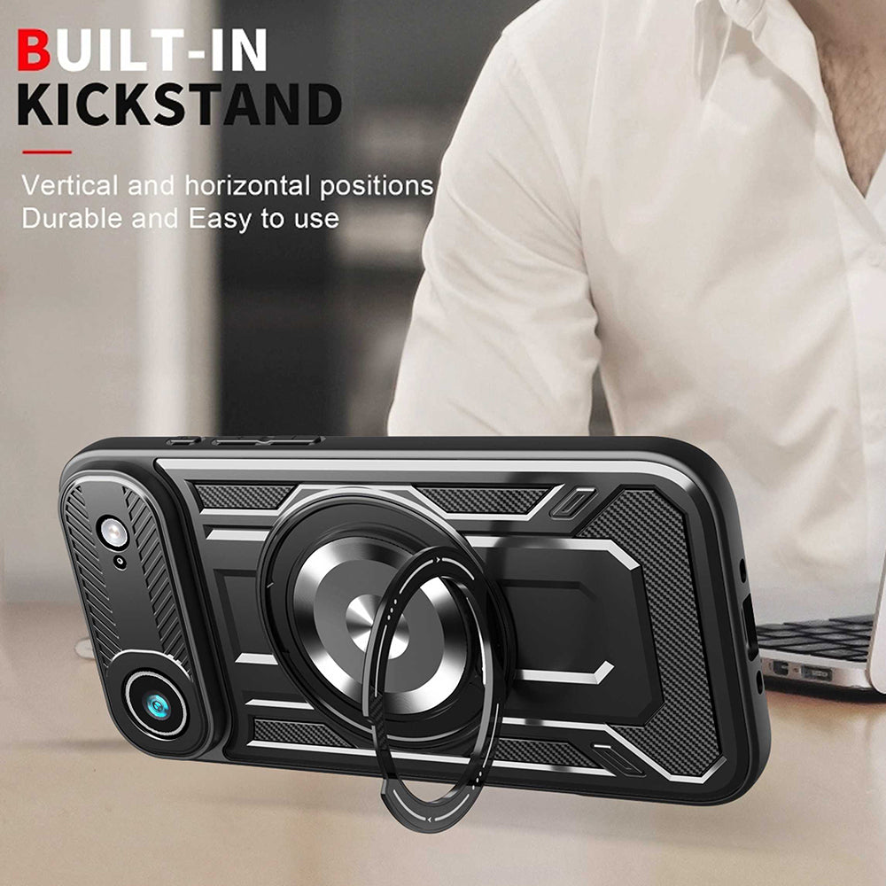 Futrola za Apple iPhone 17 Air, Techsuit, RuggedCam, Ljubičasta