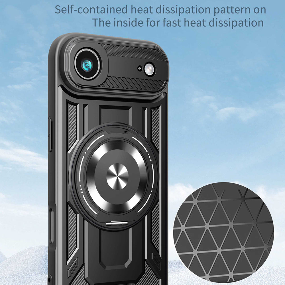 Futrola za Apple iPhone 17 Air, Techsuit, RuggedCam, Ljubičasta