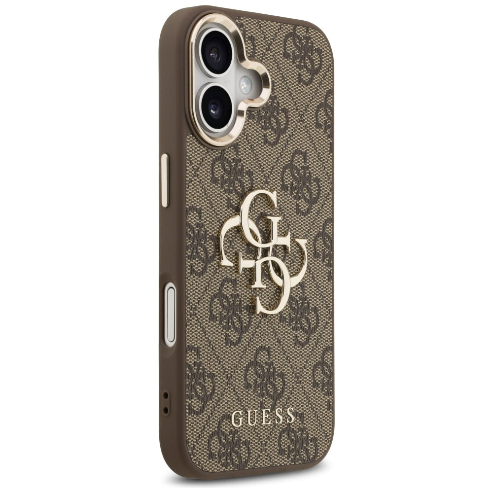 Futrola za Apple iPhone 17, Guess, Big 4G Logo Classic, Zlatno smeđa