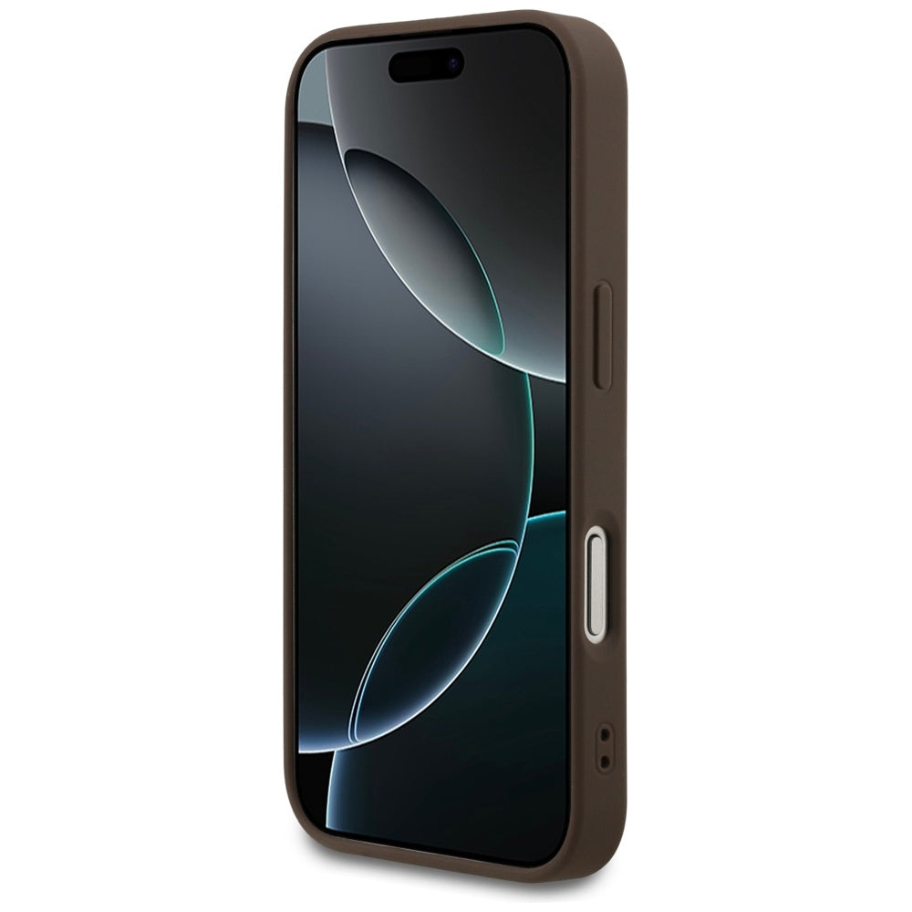 Futrola za Apple iPhone 17 Pro, Guess, 4G Classic, Smeđa
