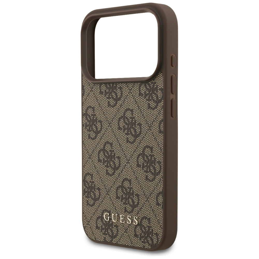 Futrola za Apple iPhone 17 Pro, Guess, 4G Classic, Smeđa